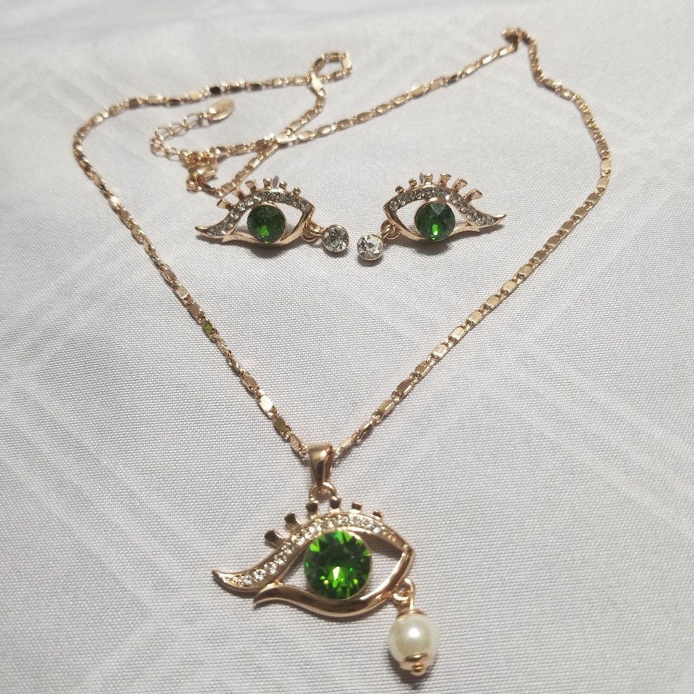 Eye of Horus jewelry set - Picture 2 of 5